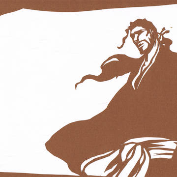 京楽春水(BLEACH) 切り絵 2011