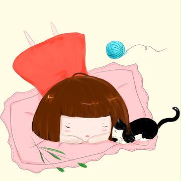 大脸妹のねこ