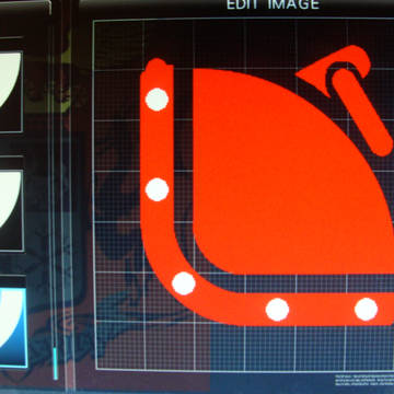 Red Shoulder Emblem
