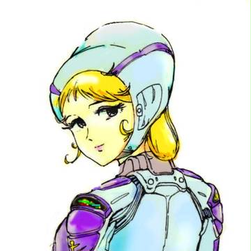 お尻、もとい宇宙服を描きました 。