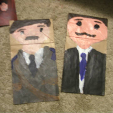 Lenin and an Officer