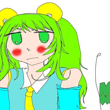 ミクちゃんとネギくん。
