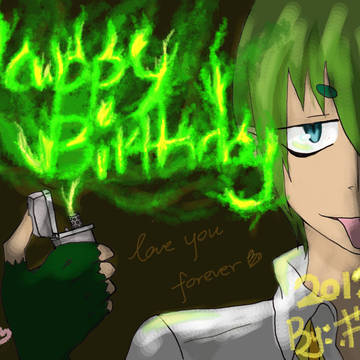 Happy birthday 嗜血~