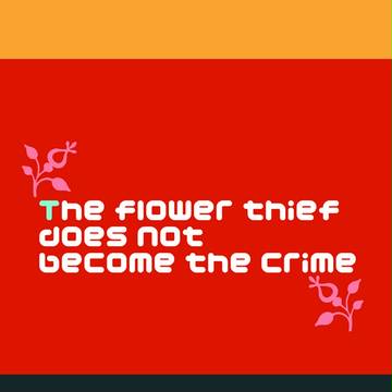 【空折】The flower thief does～【サンプル】