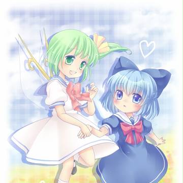 大ちゃんとチルノちゃん