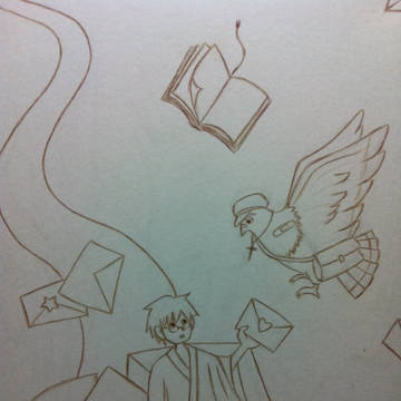 下書きちゅー。