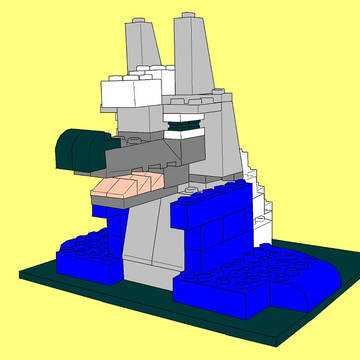 ブロックでウルフルン