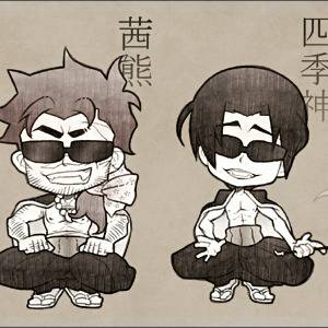 【ぴく脱色】男子トイレに集合。【ファンアート】