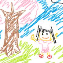 小学生が書きそうな絵