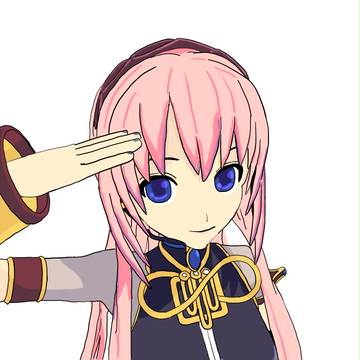 ルカさん（MMDトレス）