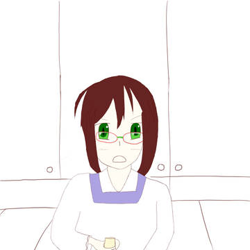 なゆたちゃんがチョコ作り中