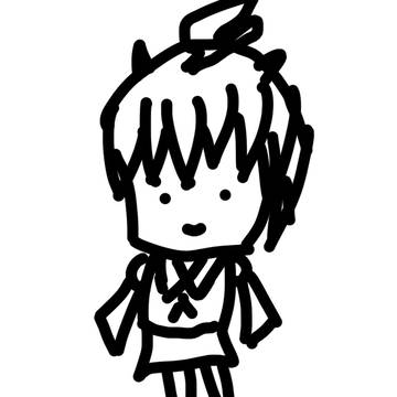 １分でかいて見た