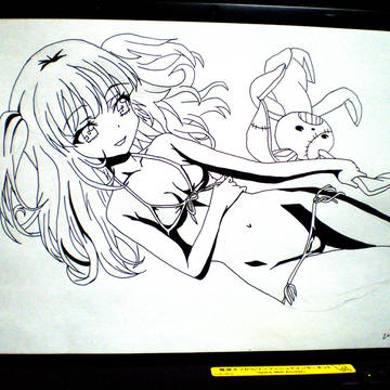 羽瀬川小鳩　未完成　手描き