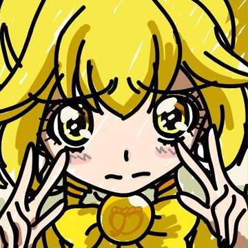 キュアピース描いてみた。
