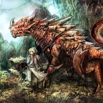 少年とドラゴン