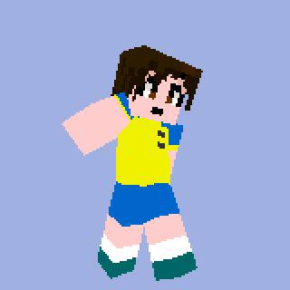 マインクラフトスキン　ｲﾅｽﾞﾏｲﾚﾌﾞﾝより半田