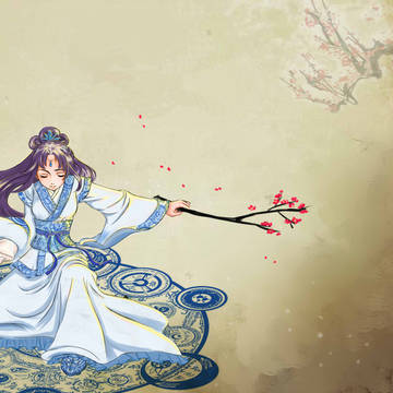 神夜折梅
