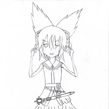 豊聡耳神子 下書き