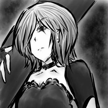 雑賀孫市 初描き