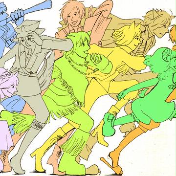【ぴく羊】RUN RUN RUN!!【ファンアート】