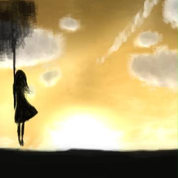 わたしはあの日、綺麗な夕焼けを見ながら、泣きながら、笑顔で、