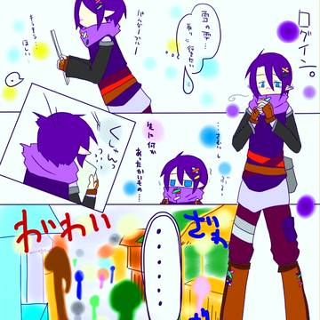 【ぴくゆる】お祭りってカラフルだけど【ノクターン冬祭り】