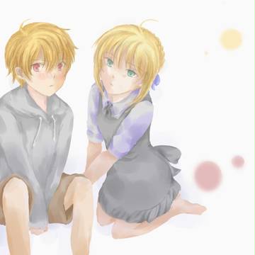 ショタロリなギル君とアルトリアちゃん