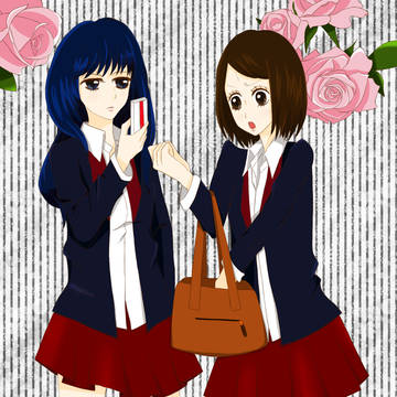 薔薇女子高生