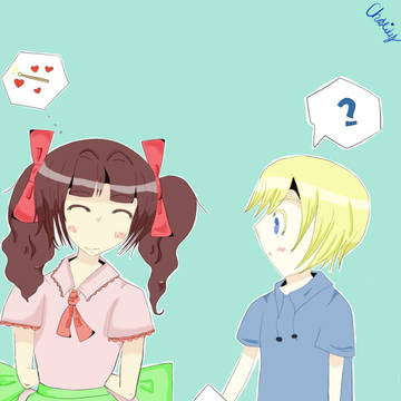 The daydreamer and her bro