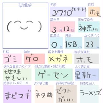 pixivプロフィール（ﾄﾞﾄﾞｽｺ