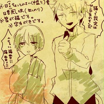 【腐向け】ほんださんとねこと押入れ整理【日普っぽい】