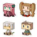 【箱ドット】お知り合いキャラクターさんの箱ドットまとめ