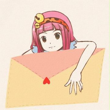 淡淡的信