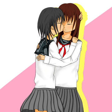 百合キス