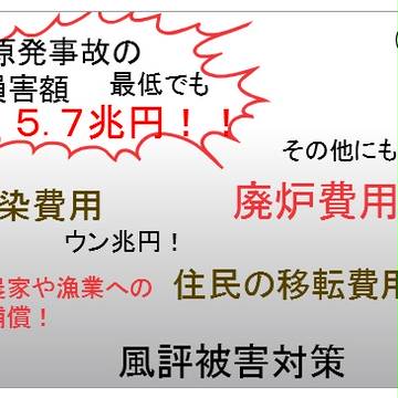 脱原発マンガ　命も金も