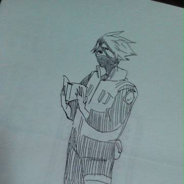 落書きカカシ2
