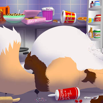 Acru and the late night snack