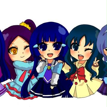 5人はアオキュア！
