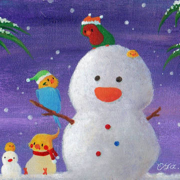 雪だるまをつくろぉ！