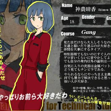 【C.A.T.S.】神農 晴香【ギャング】