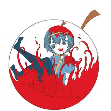 可愛いはりんご味