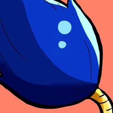 重力をしらない頭（髪）