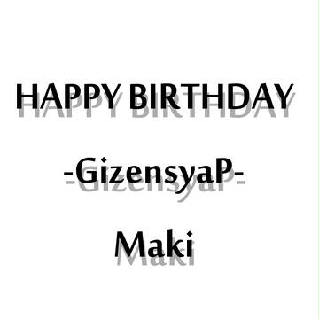 ★Happybirthday