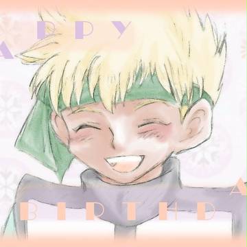Ｊくんお誕生日おめでとうイラスト