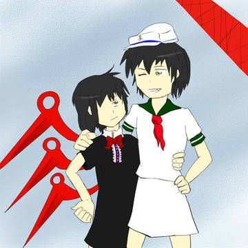 ムラぬえ絵(ラフ交換)