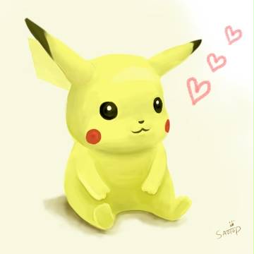 ピカチュー　描いてみたのテスト