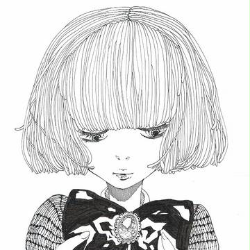 モノクロ絵つめ