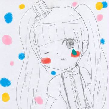 暇つぶしに描いた