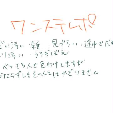 ワンステレポ