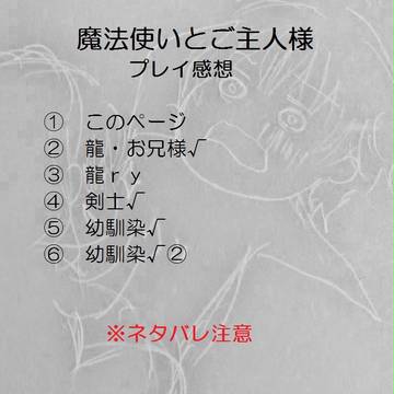 魔法使いとご主人様